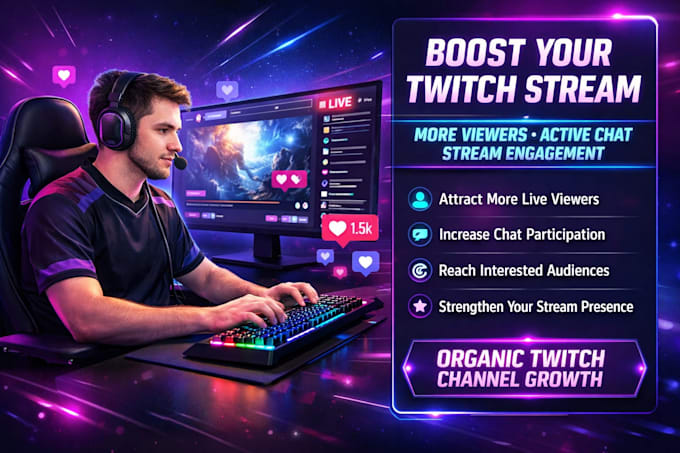Promueve orgánicamente tu canal de twitch para alcanzar más ...
