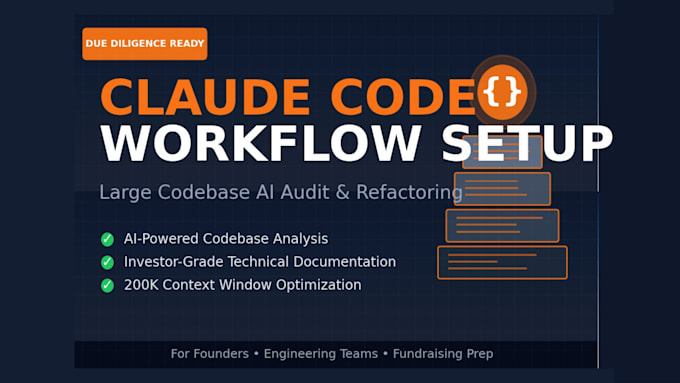 setup claude code workflow large codebase ai assisted development codebase audit