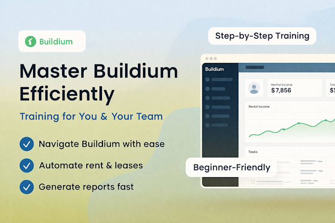 train you or your team to master buildium efficiently