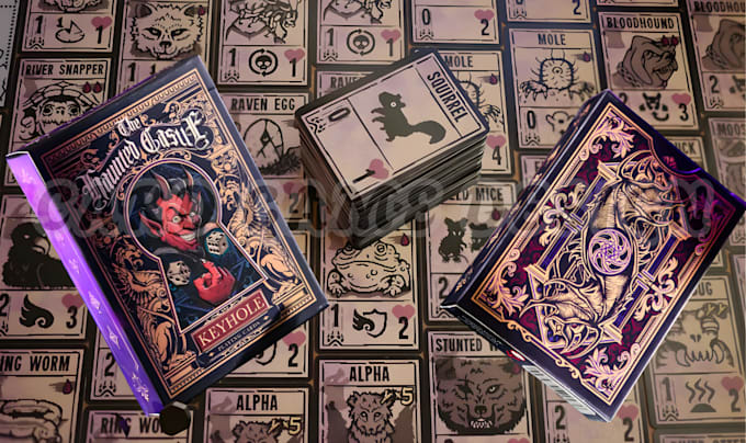 make unique card game design board game design rule book card game development