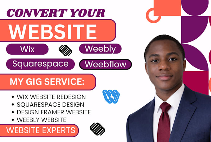 migrate and clone your wix weebly squarespace or webflow site to wordpress