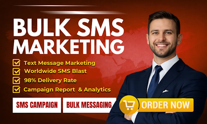 send bulk SMS marketing campaign, text message, bulk email and SMS blast
