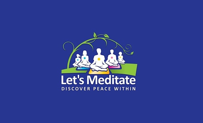 design surprising mascot meditate logo