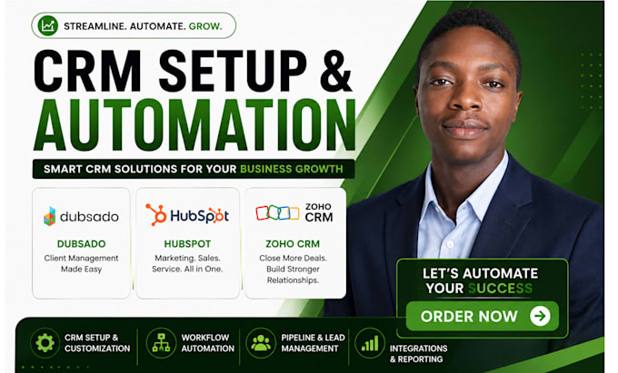 setup clay com, apollo io sequences, hubspot crm workflows, and automation