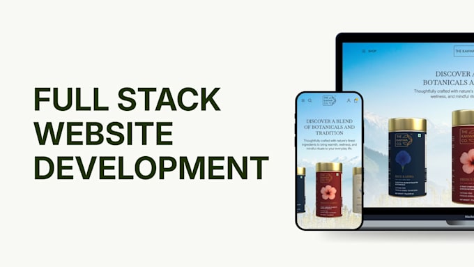develop a fast scalable custom website or ecommerce store