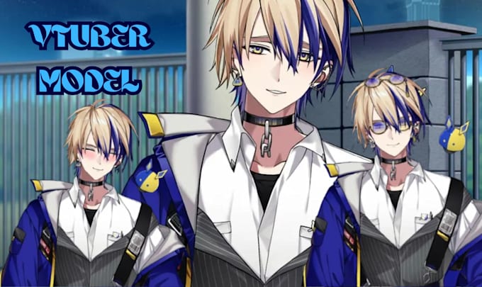 vtuber rig, vtube model, live 2d vtuber model vtube streaming, 2d pet