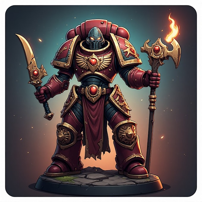 paint your warhammer 40k, sigmar and dnd miniatures