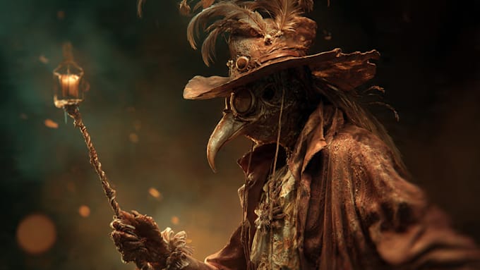 fantasy horror and fantasy horror character