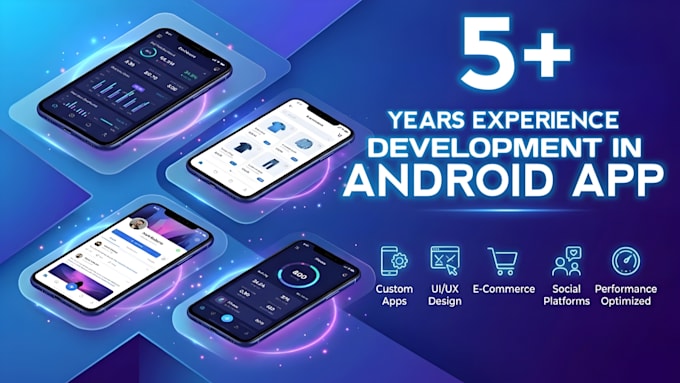 professionally develop android app in kotlin or java using android studio