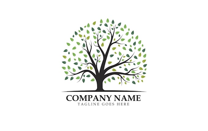 do modern tree logo design for your business