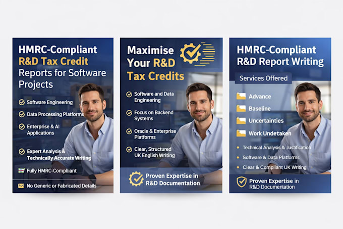 write hmrc tax credit technical reports