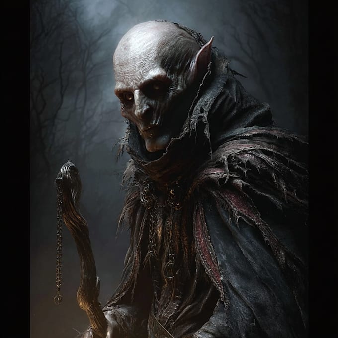 fantasy horror and fantasy horror character