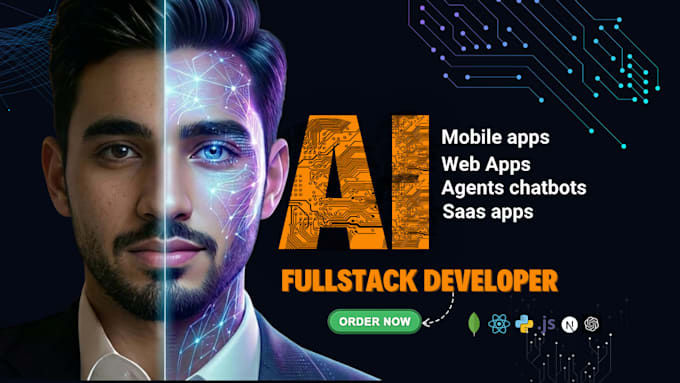 build ai web app, saas or mobile app full stack development