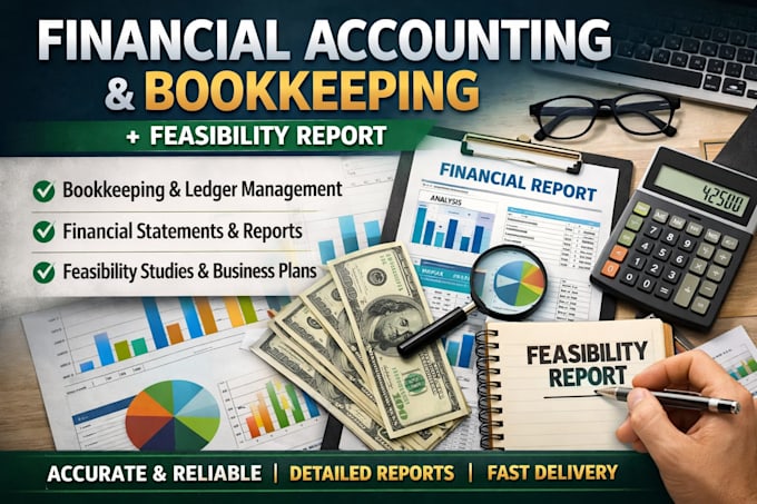 do bookkeeping, excel financial models, forecasting and financial statments