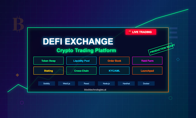 build a defi platform, crypto exchange, or blockchain trading solution