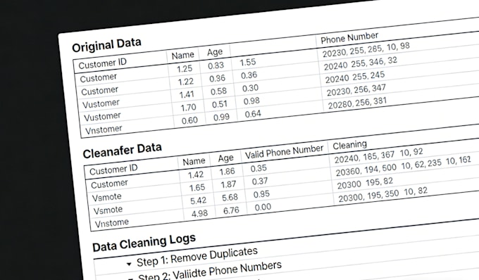 data cleaning excel formulas