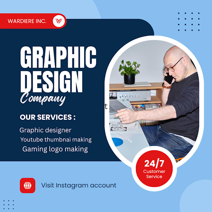 do graphic designing, thumbnail logo making, gaming thumbnail