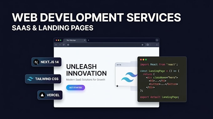 Build a fast, modern next js website or landing page by Junaidarshad800 ...