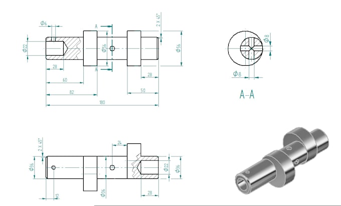 create 3d models and 2d technical drawings in solid edge