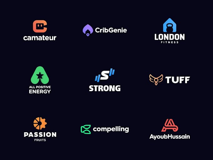 do custom minimalist wordmark, typography, lettermark, text logo design