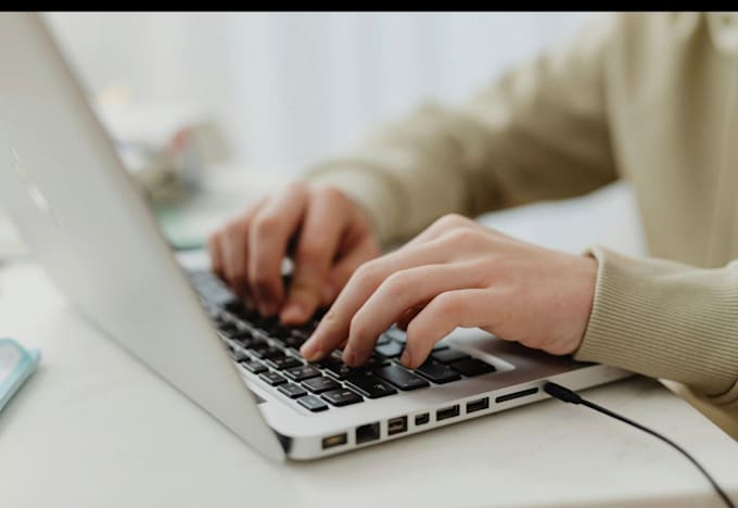 help enter data and transcribe documents