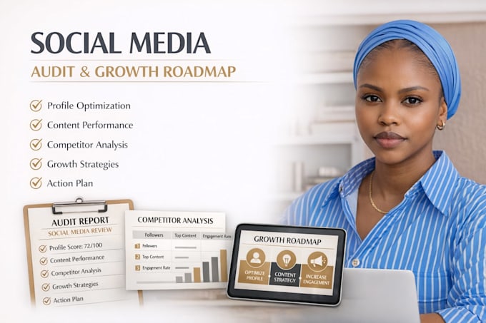 audit your instagram or tiktok and create a growth roadmap