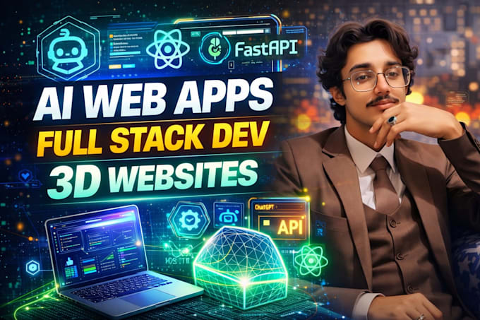 build ai web apps, 3d websites, and full stack applications