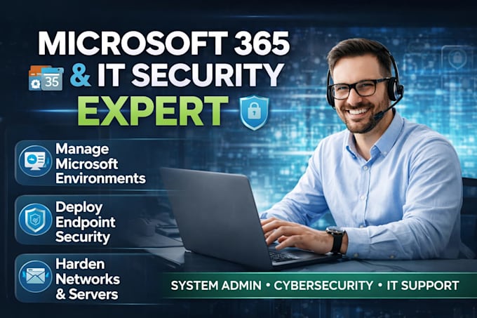 manage microsoft 365 and secure your IT systems