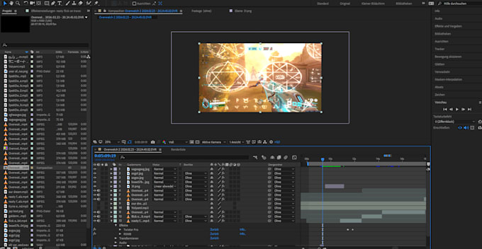 edit an overwatch, valorant, cs2, cod montage or clipdump for you