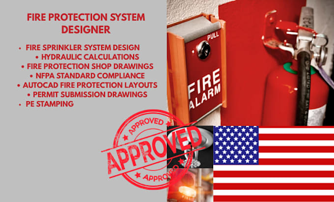 design professional fire protection layouts, evacuation plans and hydrant system