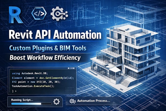 develop custom revit API and bim automation tools