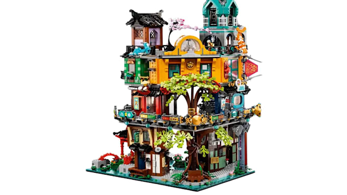 create 3d lego modular buildings, houses, technic models and botanical sets