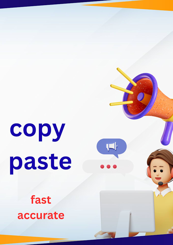 do copy paste tasks and simple data entry quickly