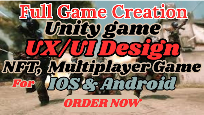 develop 3d unity game, crypto game for IOS, android, and pc