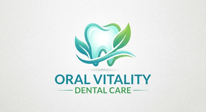 design a clean and professional dental care logo