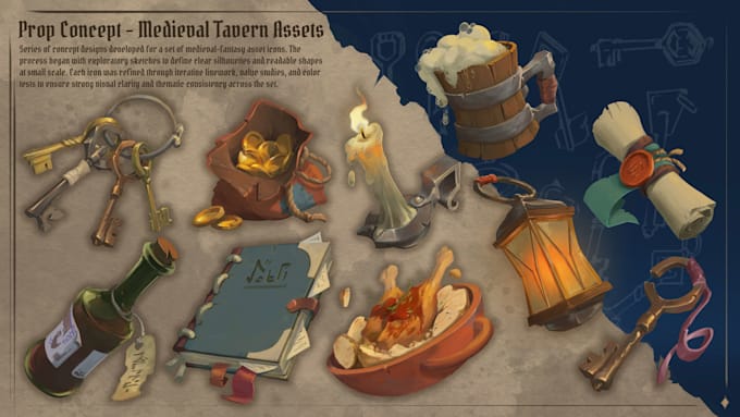 create props, items and icons for games and worldbuilding