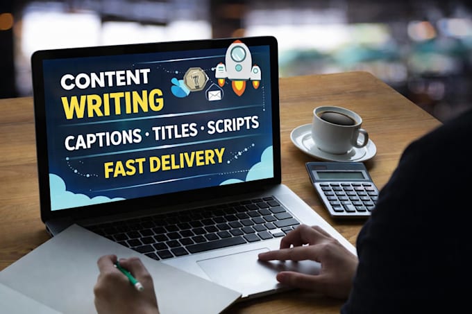 write ai captions, youtube titles, descriptions and scripts