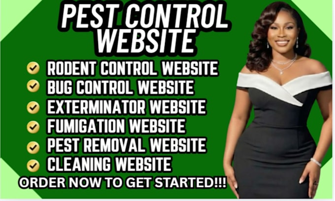 design pest control website exterminator website termite control site bug site