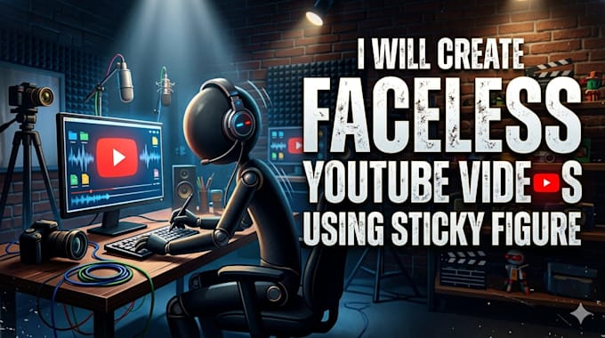 create 3d sticky figure storytelling videos for youtube