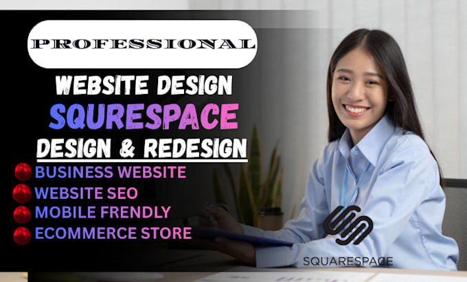 do squarespace website design and redesign squarespace website development