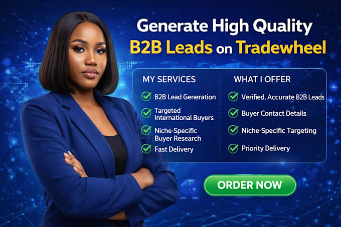 generate high quality b2b leads on tradewheel boost visibility niche targeting