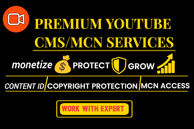youtube cms and mcn expert, monetization and growth