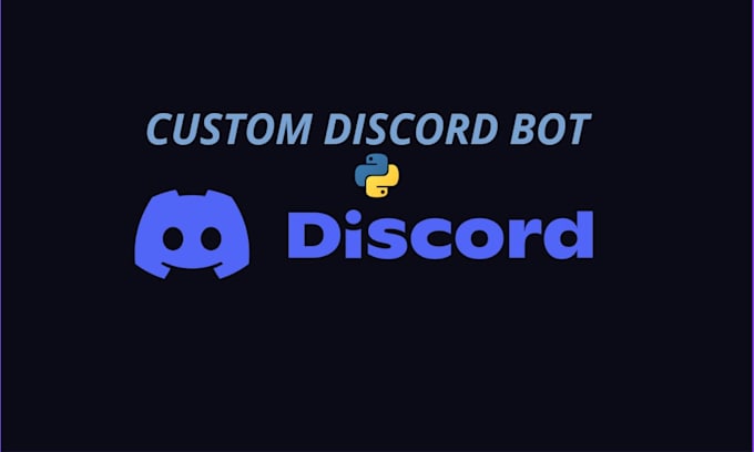 make custom discord bot with python