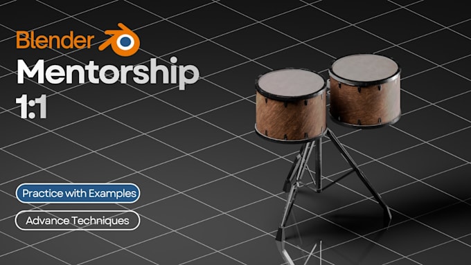 teach you blender 3d modeling and animation
