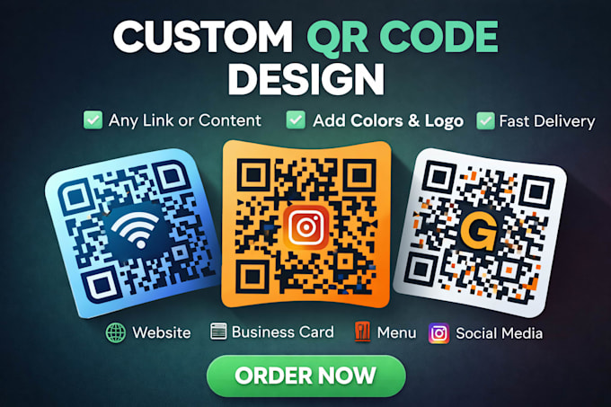 create a custom qr code for any link you want