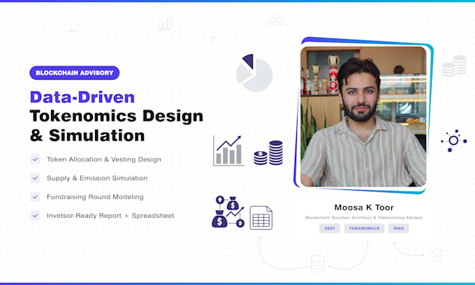 design your tokenomics model with allocation, vesting and forecast