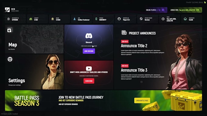 develop custom fivem scripts, servers and fixes