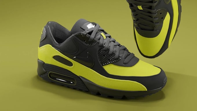 create 3d shoe model, sneaker design and stl files