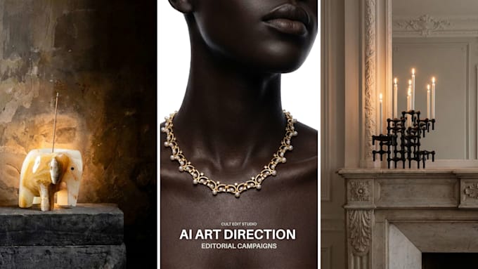 art direct ai campaign visuals and editorial brand imagery