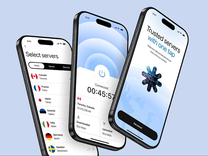 develop custom cross platform vpn app with web based admin panel